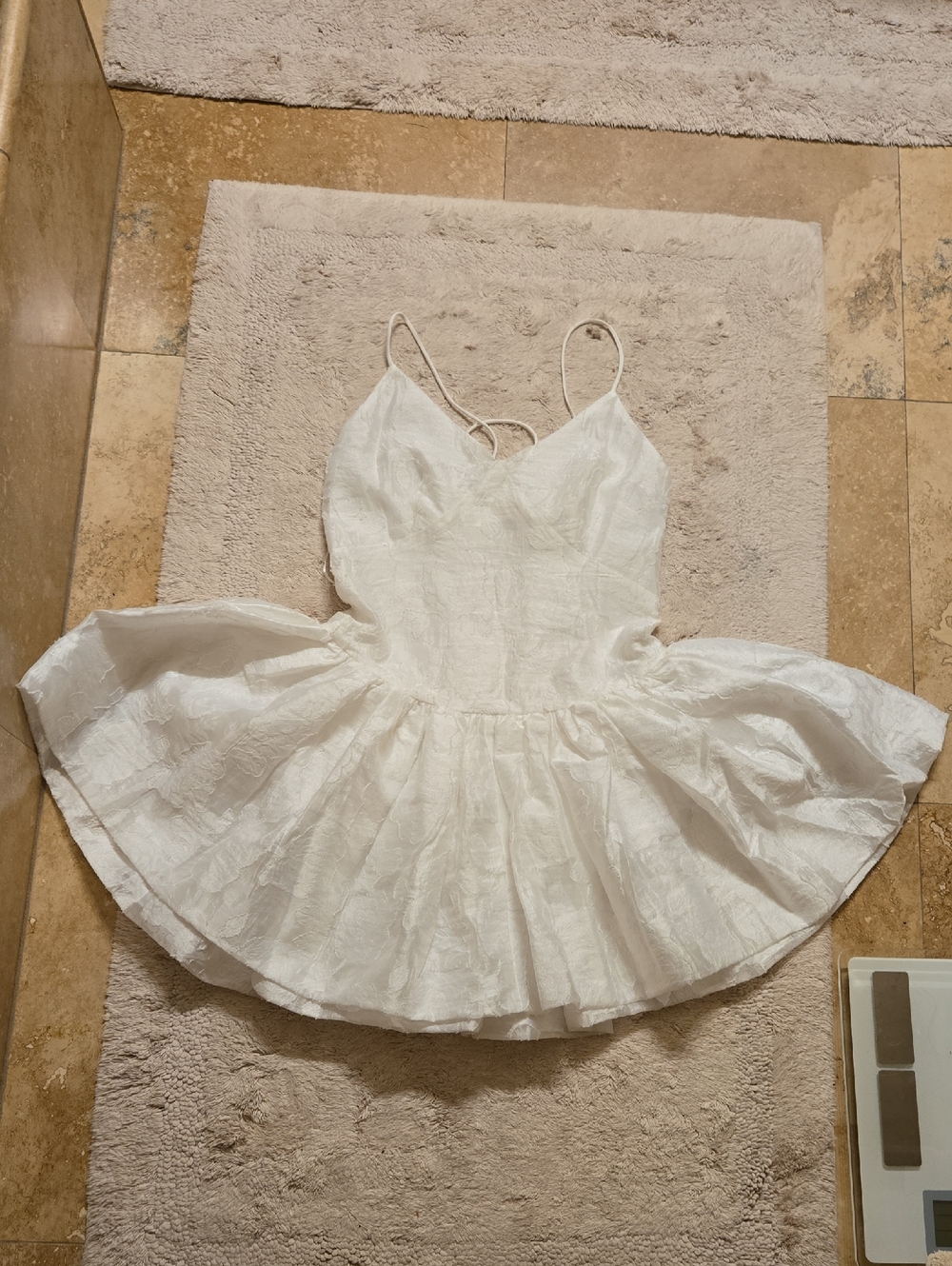 Caroline Constas White Mini Dress Size XS
